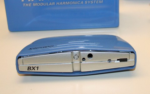Harmonix back showing mic module