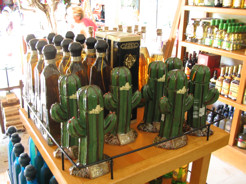 Tequila bottles at Casa Tequila, Zihuatanejo