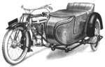 Gloria sidecar with a 1927 SD